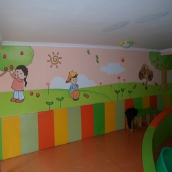 幼儿园墙体手绘